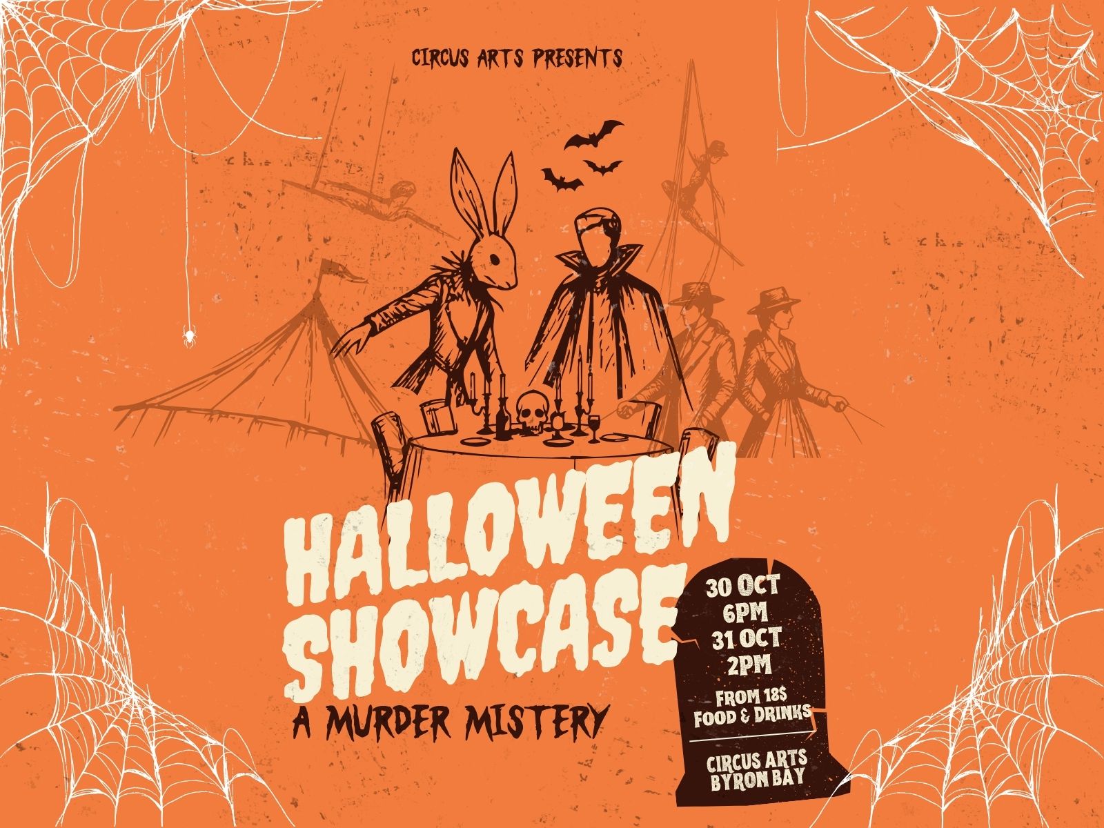 Halloween Showcase - A Murder Mystery event artwork