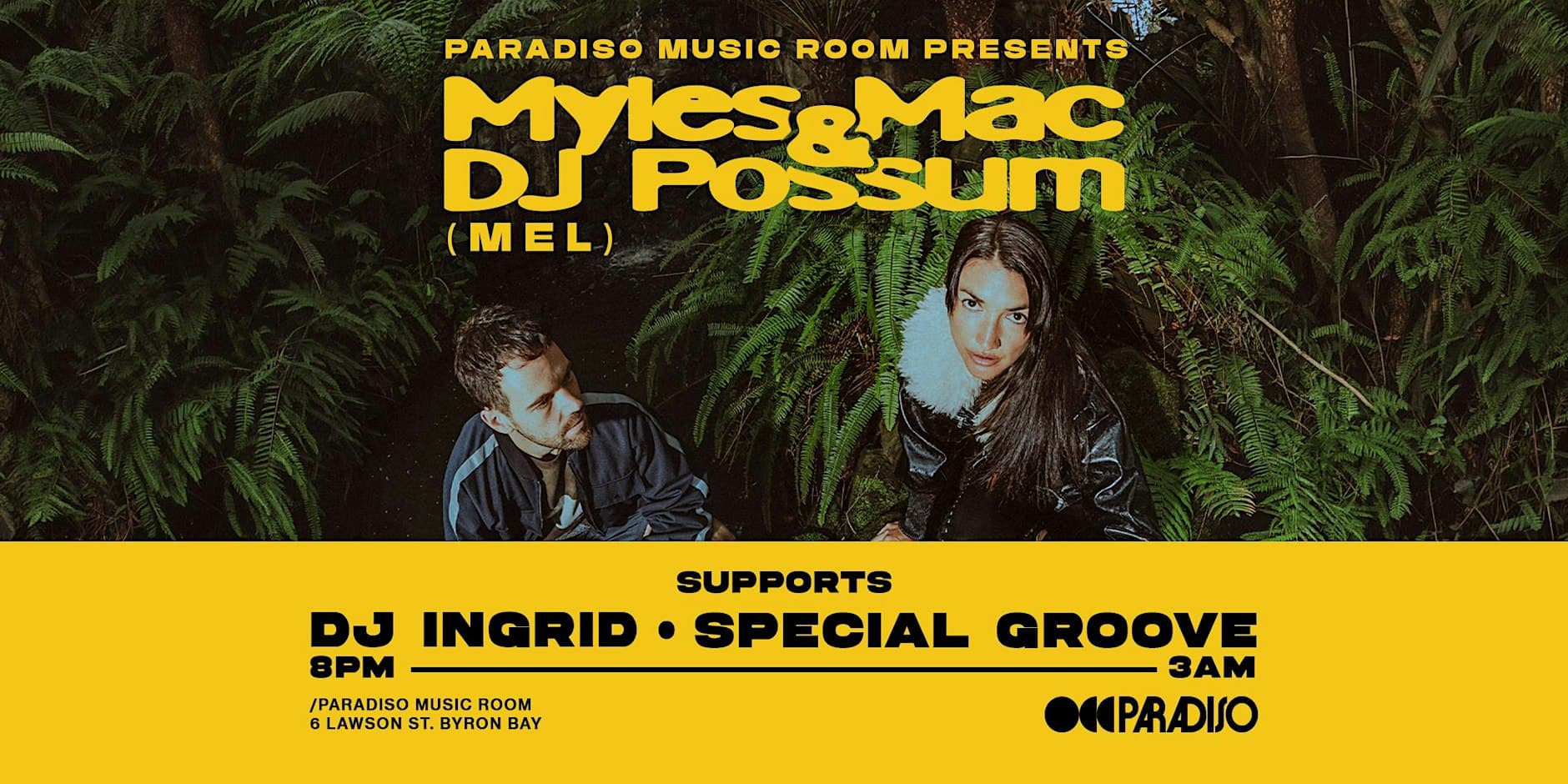 Paradiso Presents Myles Mac and DJ Possum